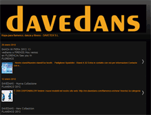 Tablet Screenshot of blog.davedans.com